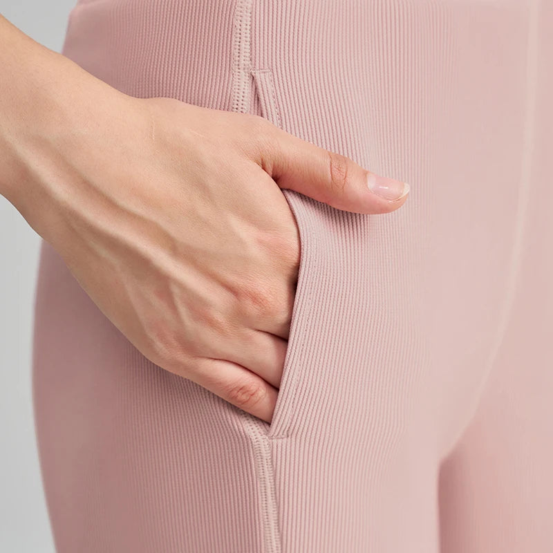 Leg Pants Casual Straight Pants with Pockets