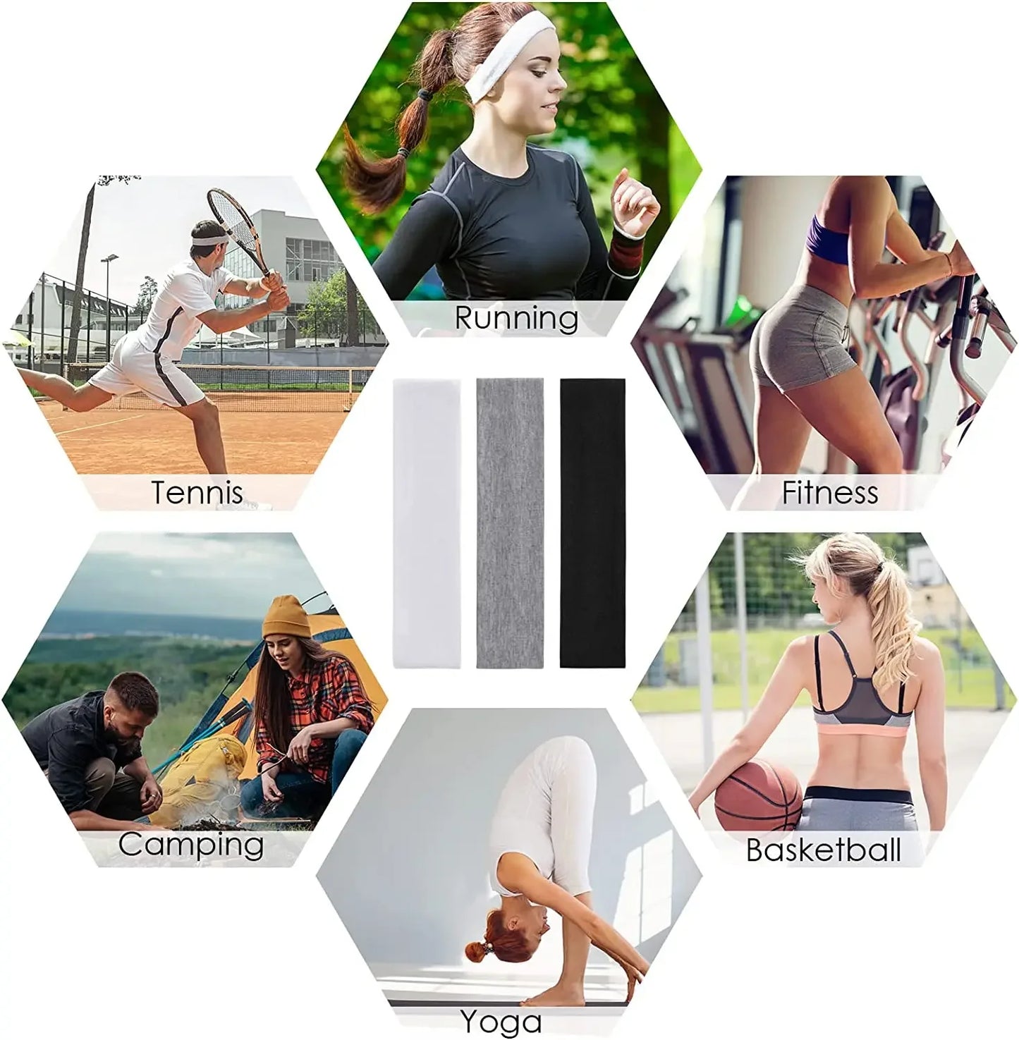 Cotton Sport Elastic Headband