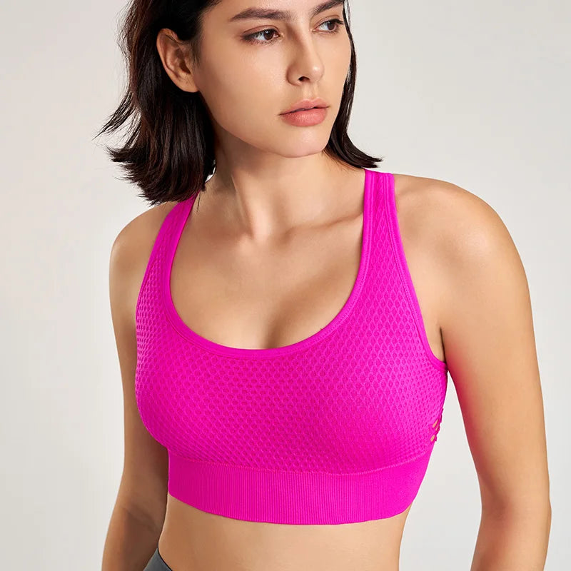 Women Shockproof Bra Fintess Gym