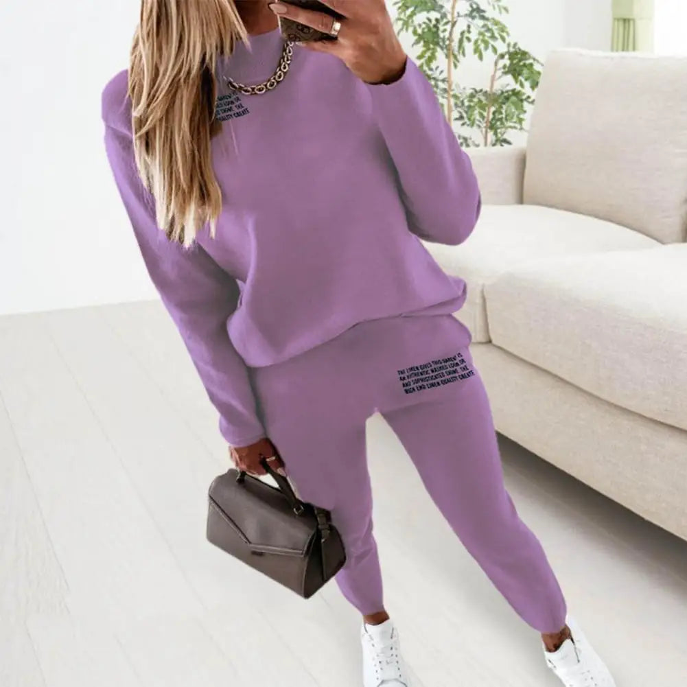 2 Pcs/Set Sweatshirt Sweatpants