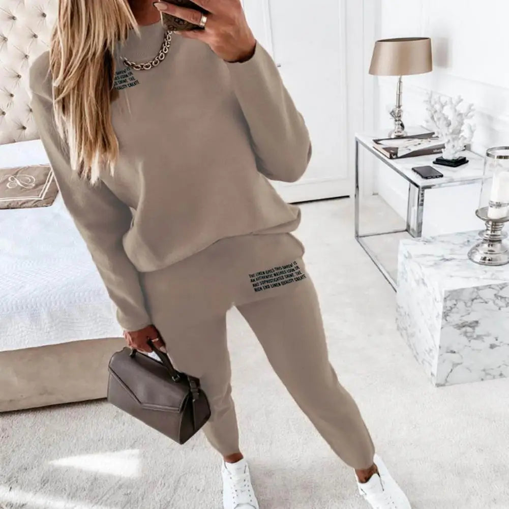 2 Pcs/Set Sweatshirt Sweatpants