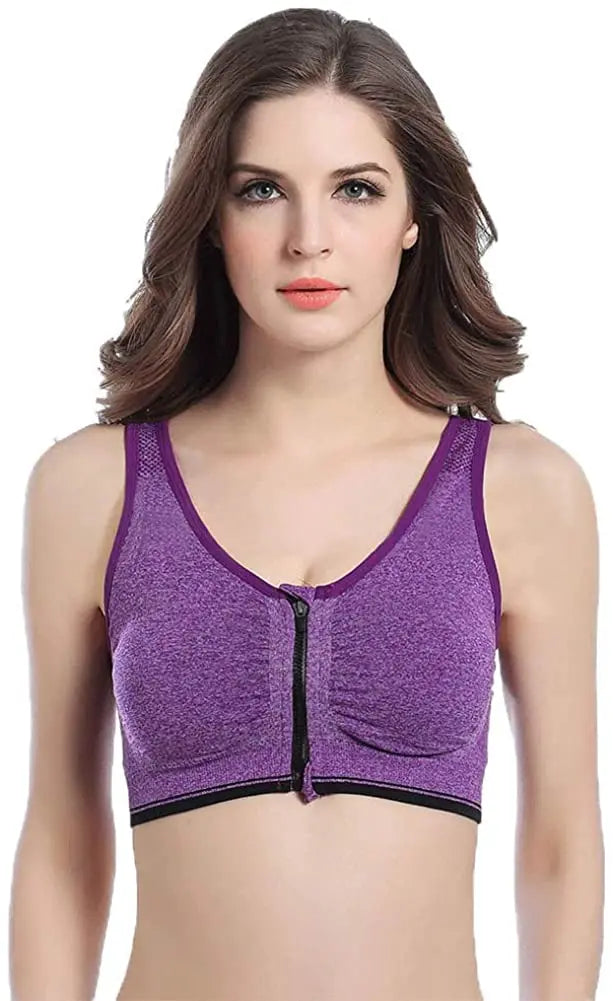 Top Bras  Zipper Underwear