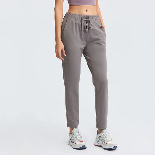 Loose Fit Joggers with Side Pockets