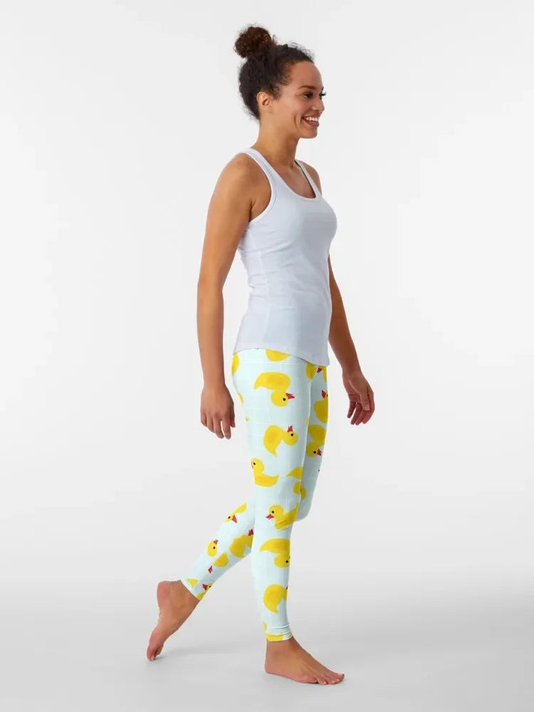 Cute Rubber Duck Leggings joggers