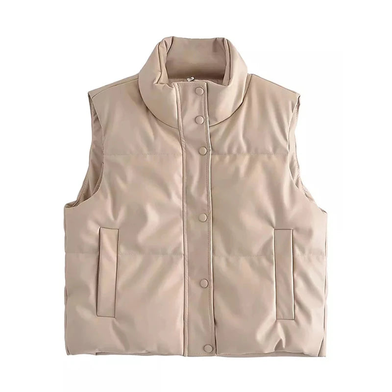 Puffer White Duck Down Vest Jacket