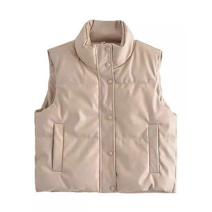 Puffer White Duck Down Vest Jacket