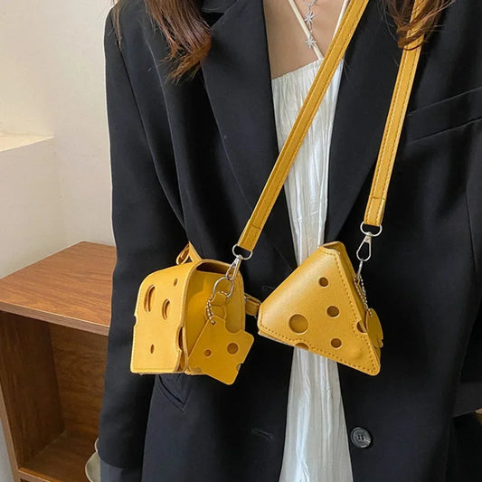 Cheese Shaped Mini Bags