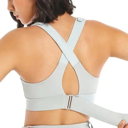 Yoga Vest Front Zipper Plus