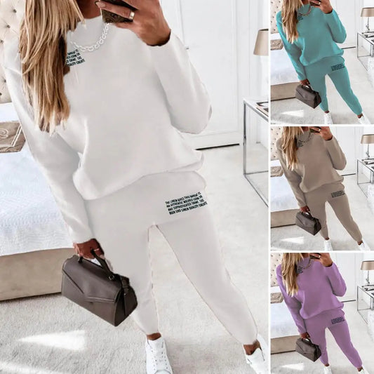 2 Pcs/Set Sweatshirt Sweatpants