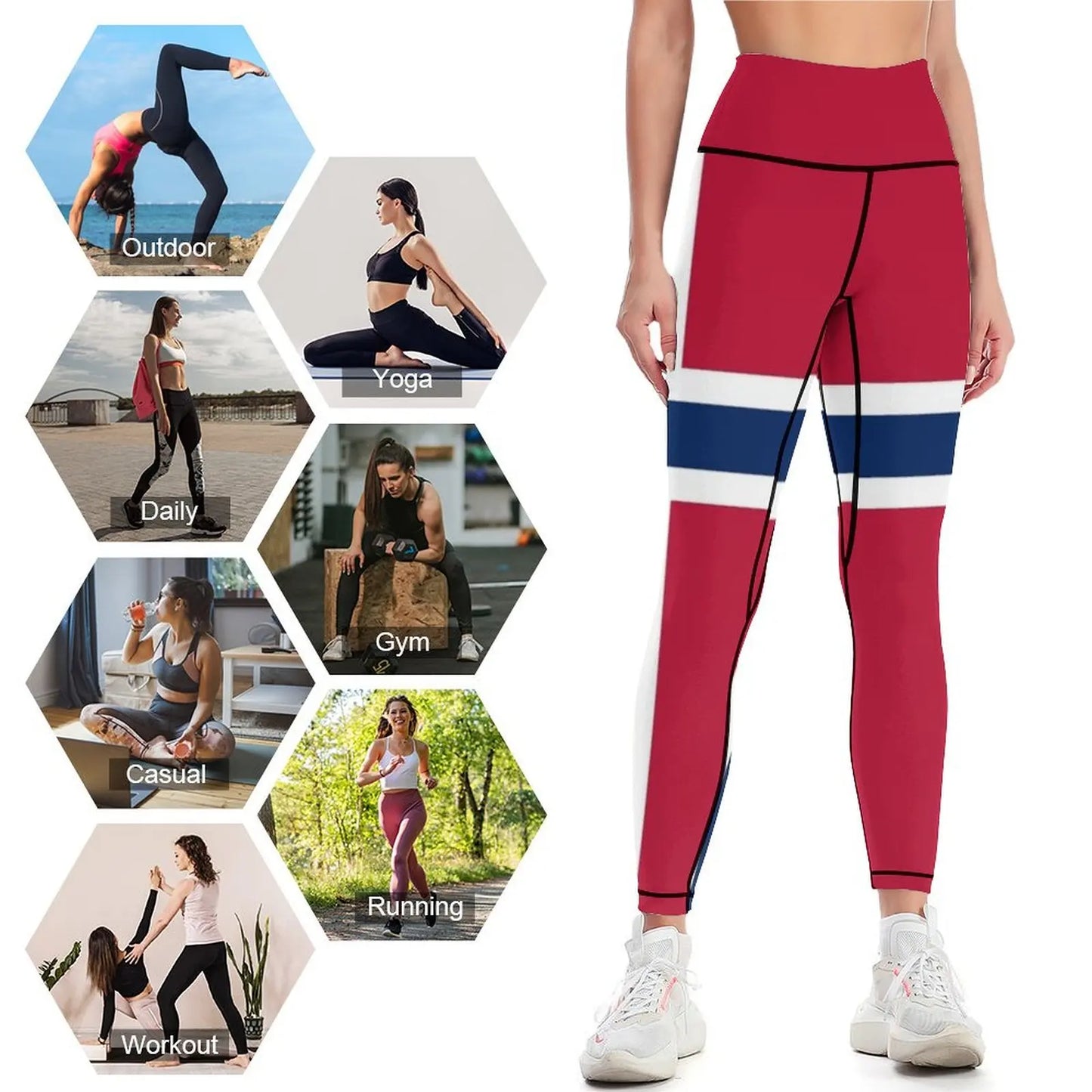 Flag of Norway Leggings