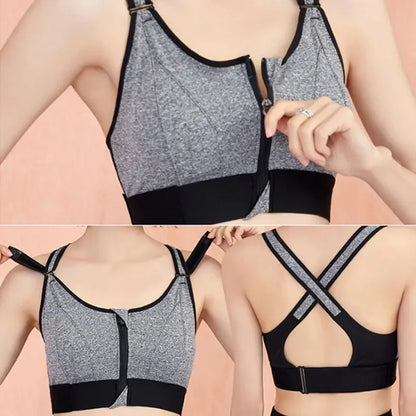 Front Zipper Bra