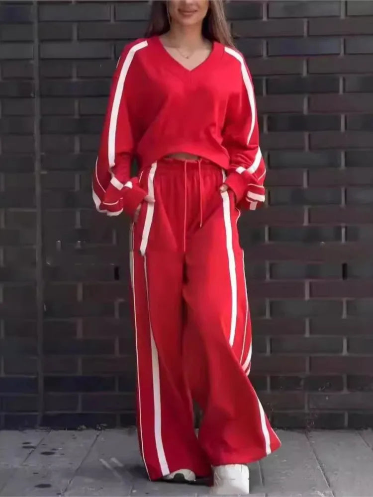 Two Piece Set Women Casual Sweatpants