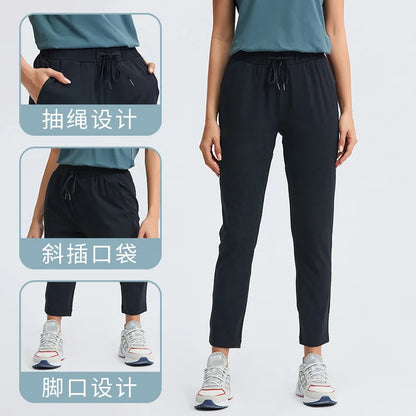 Loose Fit Joggers with Side Pockets