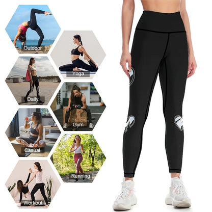 Quần legging bạc Cozy Heart