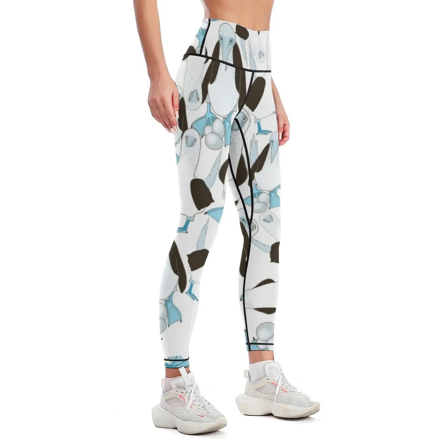 Blue Footed Boobies! Leggings