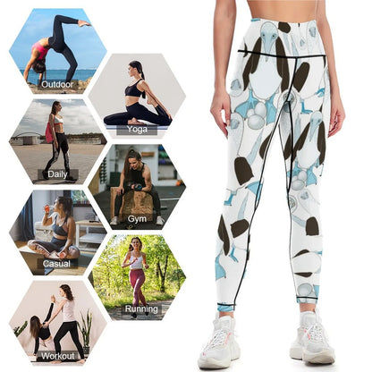 Blue Footed Boobies! Leggings