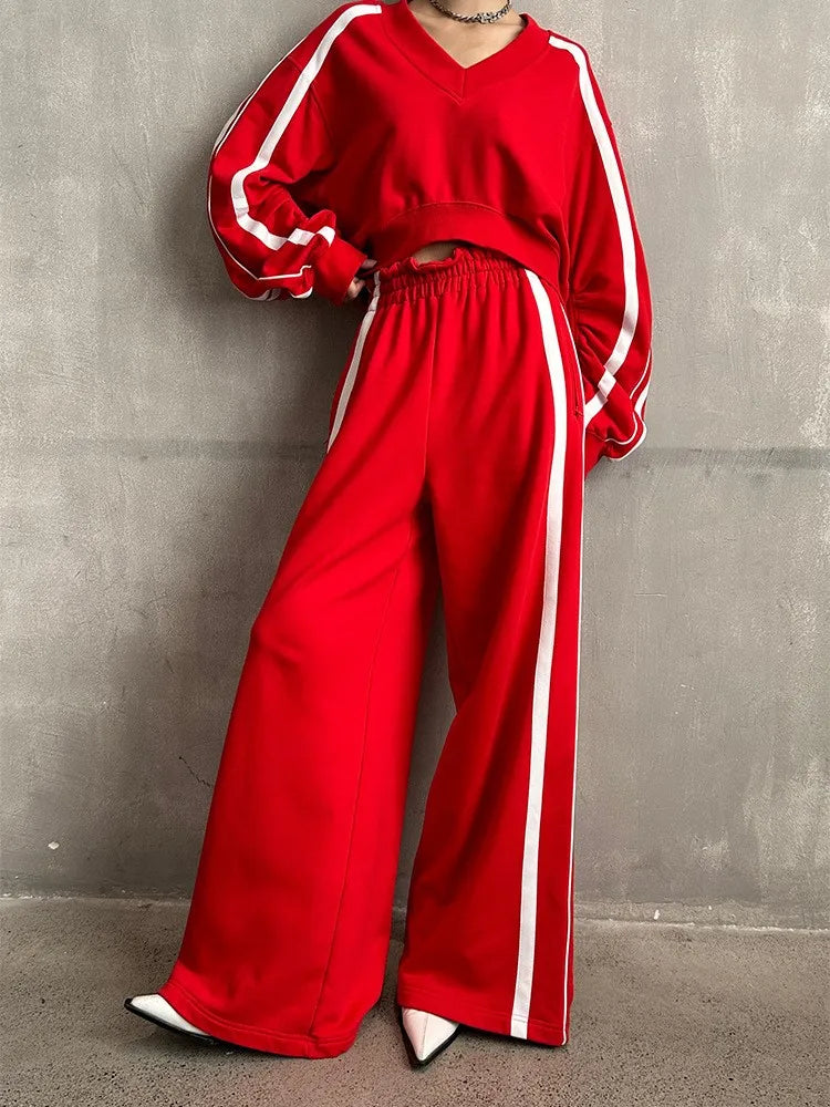 Two Piece Set Women Casual Sweatpants