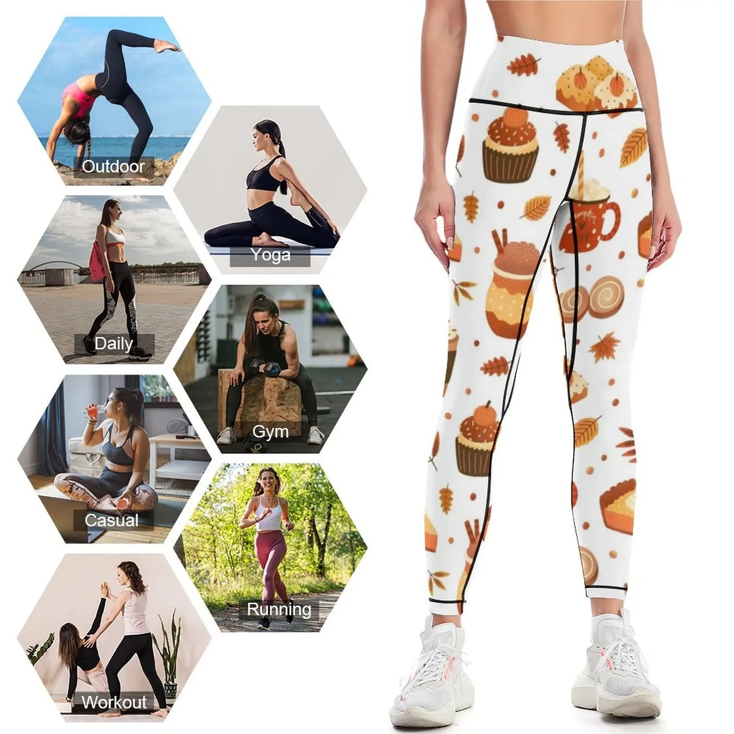 Pumpkin Spice  Leggings