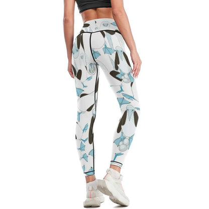 Blue Footed Boobies! Leggings