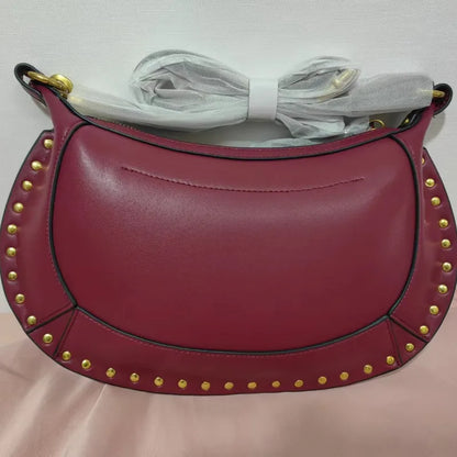 Leather Messenger Handbag