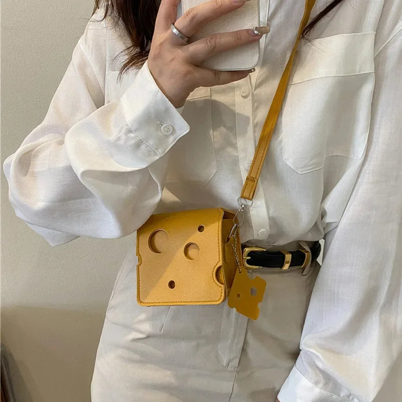 Cheese Shaped Mini Bags